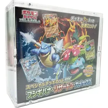 Sběratelská karetní hra Akrylový box Pokémon Japonský Special Deck Set EX - Pokémon Center (!Japonský! Venusaur / Charizard / Blastoise)