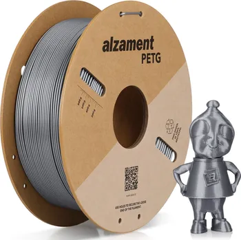 3D tisk Alzament PETG 1 kg Silver ALZMNTPETG05