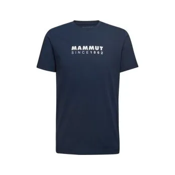 Pánské tričko Mammut Core T-Shirt Logo Men marine 5118 modrá XL