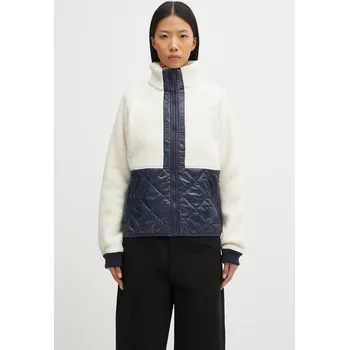 Bunda Helly Hansen W BLISS HYBRID JACKET béžová barva, přechodná, 54515, M, 01X