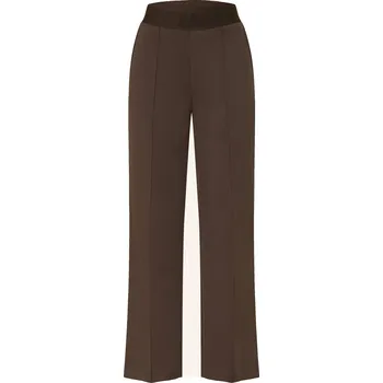 Dámské kalhoty Monari Dámské Marlene Kalhoty, tmavě hnědá, 44