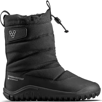 Dětská treková obuv Vivobarefoot TRACKER BOOT AT KIDS OBSIDIAN velikost 32 - Černá