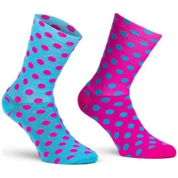 Pánské ponožky X TECH Funkční ponožky CALZA XT118, +10/+40°C, modře růžové, XTECH, Barva modro-ružová, Velikost 43-46