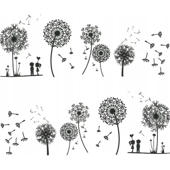 Přípravek na nehty Samolepky na nehty pro manikúru YZW-B019 - Rostliny