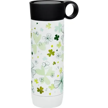 Termoska Čtyřlístek s nerezovým sítkem, 450 ml