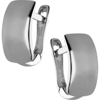 Náušnice Zlaton Náušnice bílé zlato visací 1.00cm 1.6g 001432404244