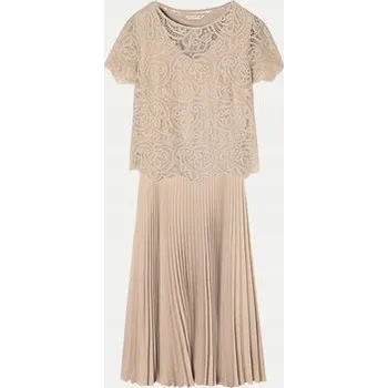 Dámské šaty TATUUM koktejlové šaty klasického střihu midi velikost 34