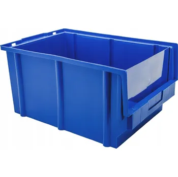 Úložný box Úložný box Kovona plastová přepravka modrá 400x269x199 mm