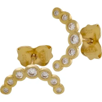 Náušnice Zlaton Náušnice žluté zlato 1.05g 000491409214