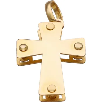 Přívěsek Zlaton Přívěsek žluté zlato kříž 1.45g 000271711216