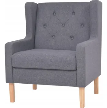 Křeslo Křeslo tradičního stylu VidaXL šedé