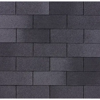 asfaltová šindel IKO Superglass obdélník NEW - dual black/52 (2,0m2/174m2-pal)