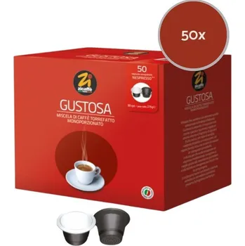 Zicaffé káva gustosa kapsle nespresso 50ks