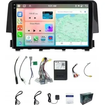 Autorádio AUTORÁDIO S NAVIGACÍ CARPLAY HONDA CIVIC X 2015-2021 WIFI ANDROID 4GB 64GB