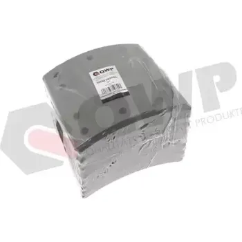 Brzdová destička QWP Sada brzdového obložení bubnové brzdy QWP WHD1050BL