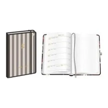 Diář Kalendarz 2026 książkowy B5/192K Metallic Stripes