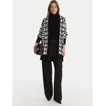 Dámský svetr DKNY Kardigan P5MXAX88 Écru Relaxed Fit L