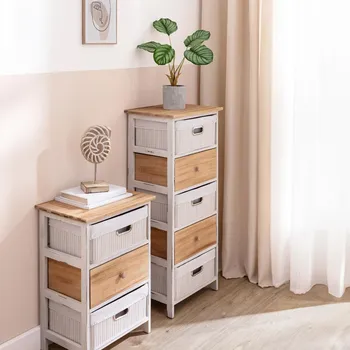 Komoda Die moderne Hausfrau Komoda Rustiko 496489 Bambus