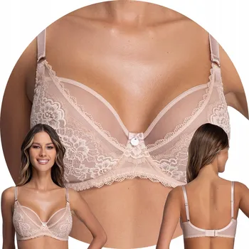 Podprsenka Ava podprsenka s měkkými košíčky béžová velikost 85C