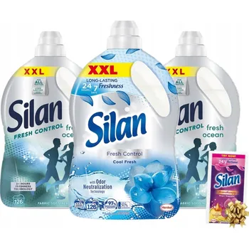 Aviváž Tekutá aviváž Silan Fresh s vůní 2,772 l x 3, 378 praní + Dárek