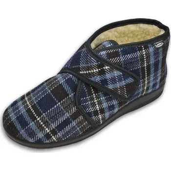 Pánské pantofle Pánské bačkory Rogallo 4372-022 Barva: Modrá, Velikost: 43