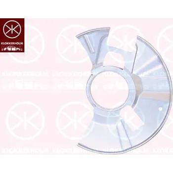 Brzdový kotouč Ochranný plech proti rozstřikování, brzdový kotouč KLOKKERHOLM 3421377