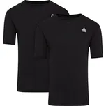 sada (2 ks) pánské tričko REEBOK - BLACK - M (Reebok 2pk Mens)