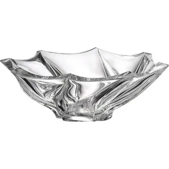 Bohemia Crystal Mísa Bromelias 330mm