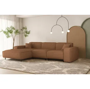 Sedací souprava Sedací souprava do L Luga Hills - Hnědá Varianta: Levá