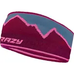 Crazy Band Skyline čelenka - 0 - červená - one-size