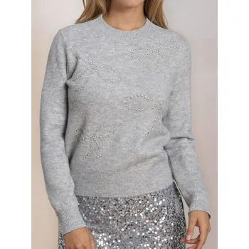 Dámský svetr Sinsay - Svetr - šedá - 365FJ-09J - 365FJ-09J-XXS