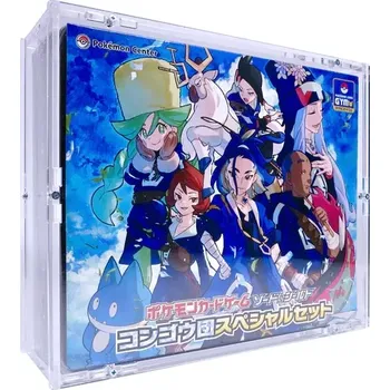 Sběratelská karetní hra Akrylový box Pokémon Japonský Pokemon Center Pearl Diamond Clan Special Set (!Japonský!)