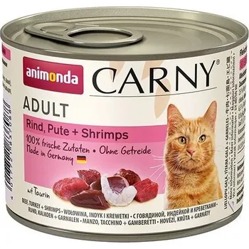 Krmivo pro kočku Animonda petcare GmbH Animonda konz. kočka CARNY Adult hov/krůta/ráčci 200g