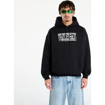 Oblečení a móda Mikina Thrasher Chrome Genuine Hoodie Black XL