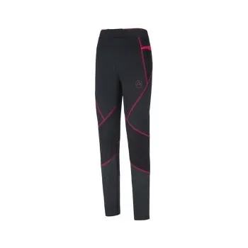 Dámské legíny La Sportiva PRIMAL PANT Women Black/Cerise černá S