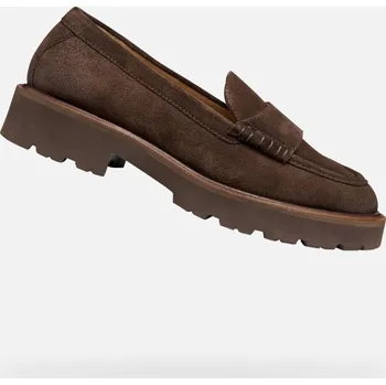 Dámské mokasíny Dámské mokasíny Geox Norize tmavě hnědá 36