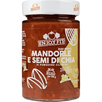 Omáčka Salemipina rajčatová omáčka s mandlemi a chia semínky 200g