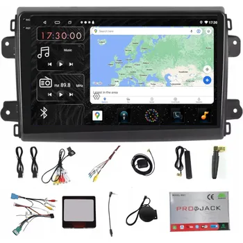 Autorádio AUTORÁDIO GPS ANDROID BT FIAT DUCATO 2020-2023 CARPLAY WIFI USB 6GB 128GB SIM