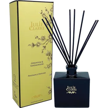 Aroma difuzér Julie Clarke Candlemaker Difuzér s vůní pelargonie a santalového dřeva 150ml Julie Clarke