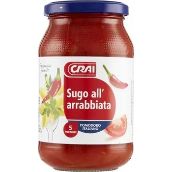 Crai rajčatová omáčka arrabbiata 400g