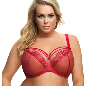Dámské spodní prádlo GORSENIA Podprsenka Paradise 496 červená 80G