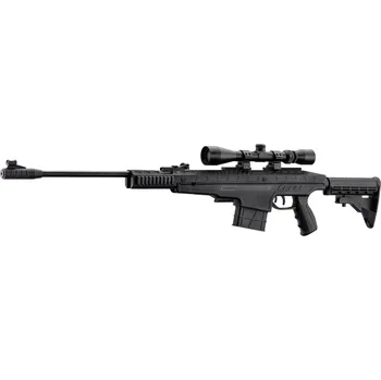 Vzduchovka BO manufacture | Vzduchovka PENDLETON 4,5mm 20J s optikou 3-9×40 - 20 J