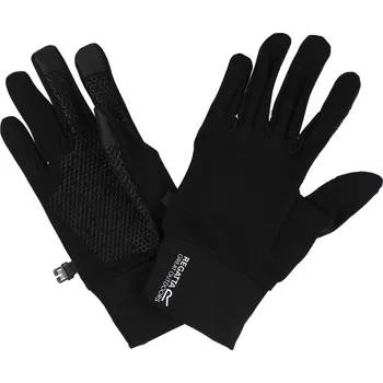 Rukavice Rukavice Regatta Touchtip Stretch Gloves II Velikost rukavic: L / Barva: černá