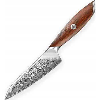 Kuchyňský nůž Nůž Petty 135 mm Dellinger Rose Wood Damascus
