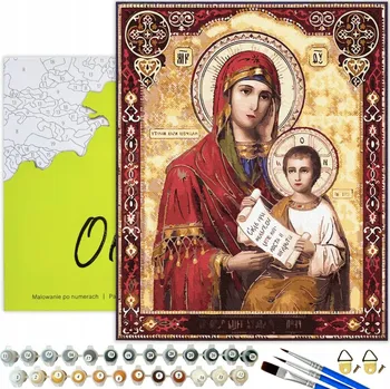 MALOVÁNÍ PODLE ČÍSEL Náboženství Obrázky K Malování Podle Čísel s Rámem Oh Art