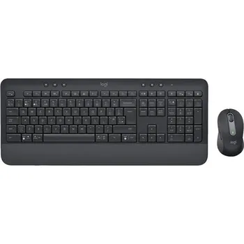 Logitech klávesnice s myší Wireless MK650 Signature - bezdrátová/Logitech bolt/Bluetooth/ CZ/SK/Graphitová 920-011006
