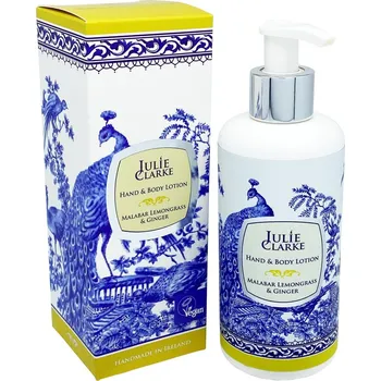 Tělové mléko Julie Clarke Candlemaker Mléko na ruce a tělo - Malabar Lemongrass & Ginger 250 ml Julie Clarke