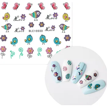 Nálepka na nehty Velikonoce #5