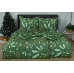 Zimní Krepové povlečení mikro BASIC TOUTA zelené