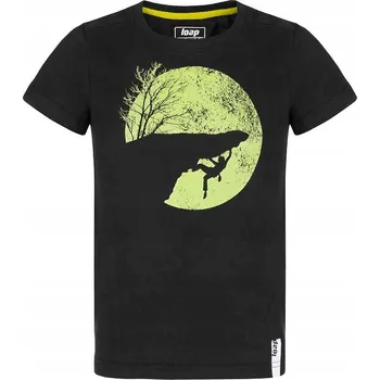 Loap dětské tričko černé bavlna velikost 116